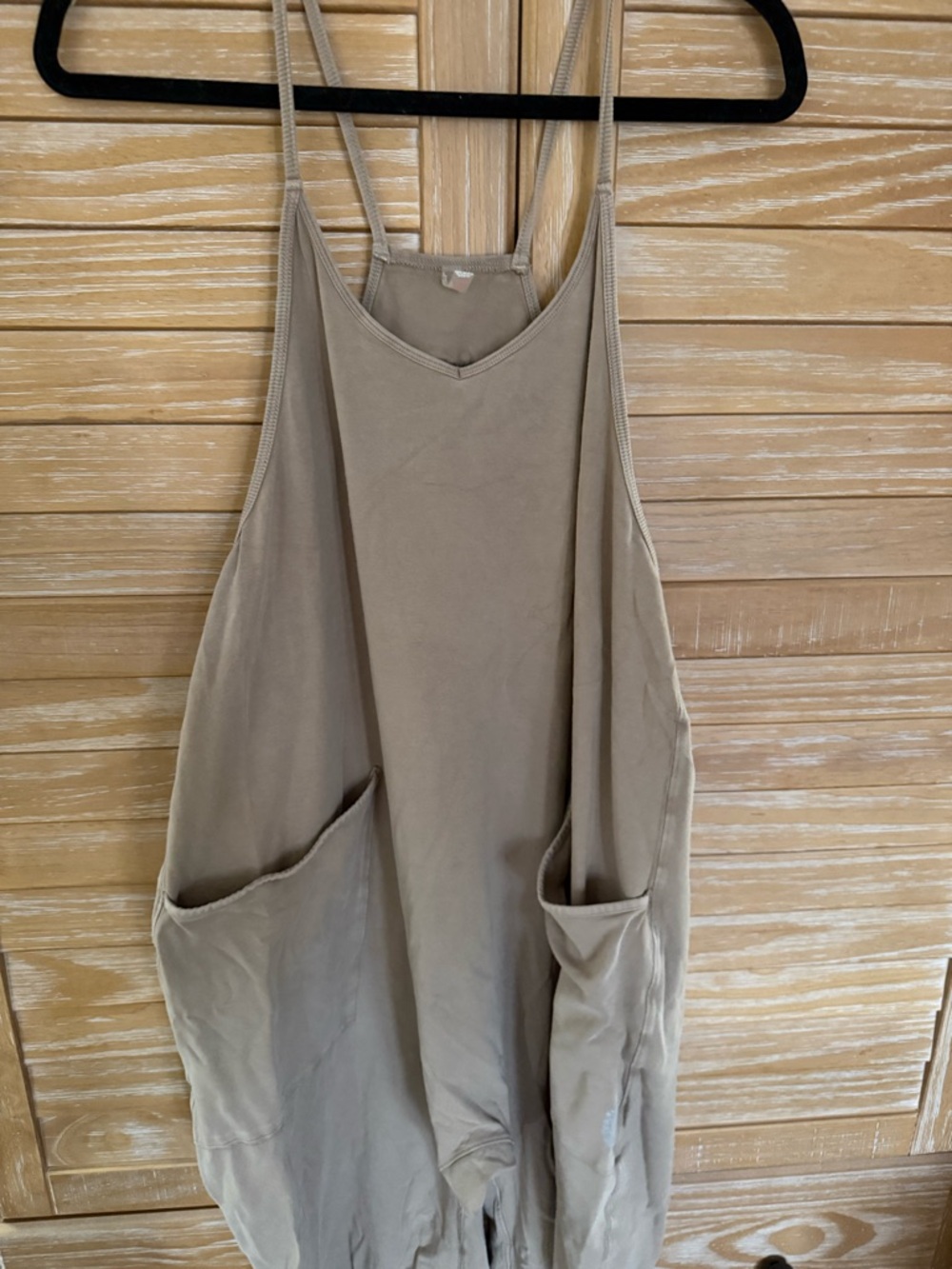 Free people hot shot onesie size large Beige - good condition